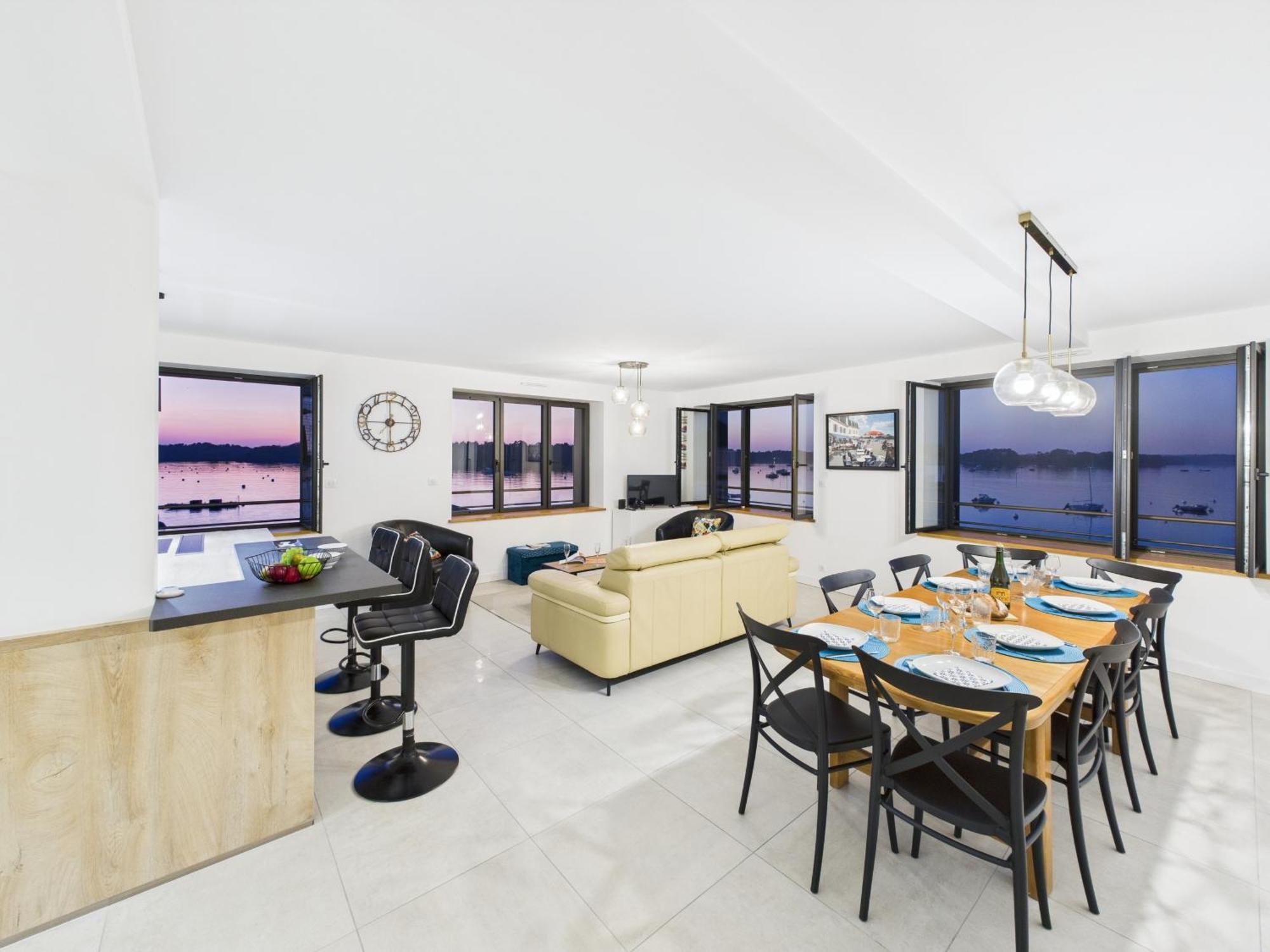 Appartement Vue Sur La Mer A L'Ile Tudy ! Bagian luar foto
